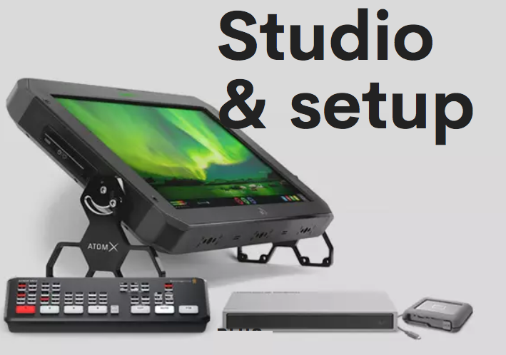 Publicité pour studios